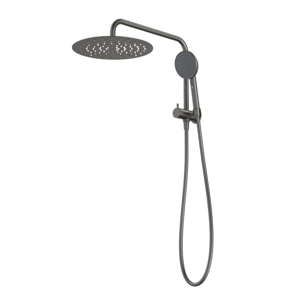 Urbane II Compact Twin Shower Gunmetal