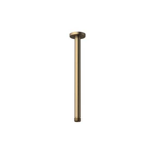 Urbane II 300mm Ceiling Shower Arm Brushed Brass