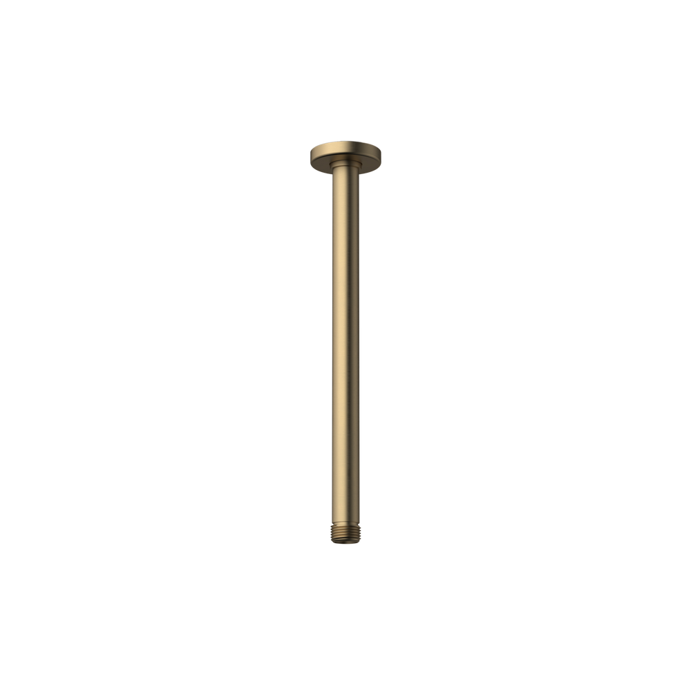 Urbane II 300mm Ceiling Shower Arm Brushed Brass