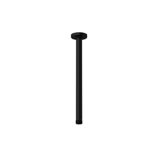 Urbane II 300mm Ceiling Shower Arm Matte Black