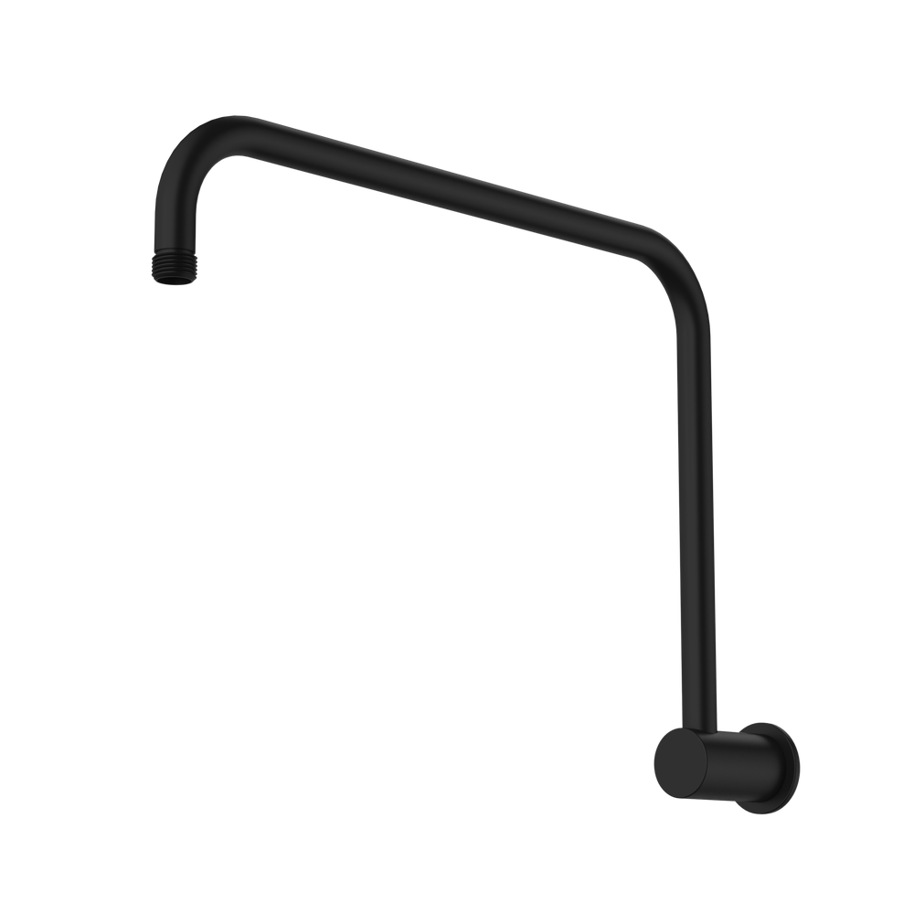 Urbane II 460mm Upswept Shower Arm Matte Black