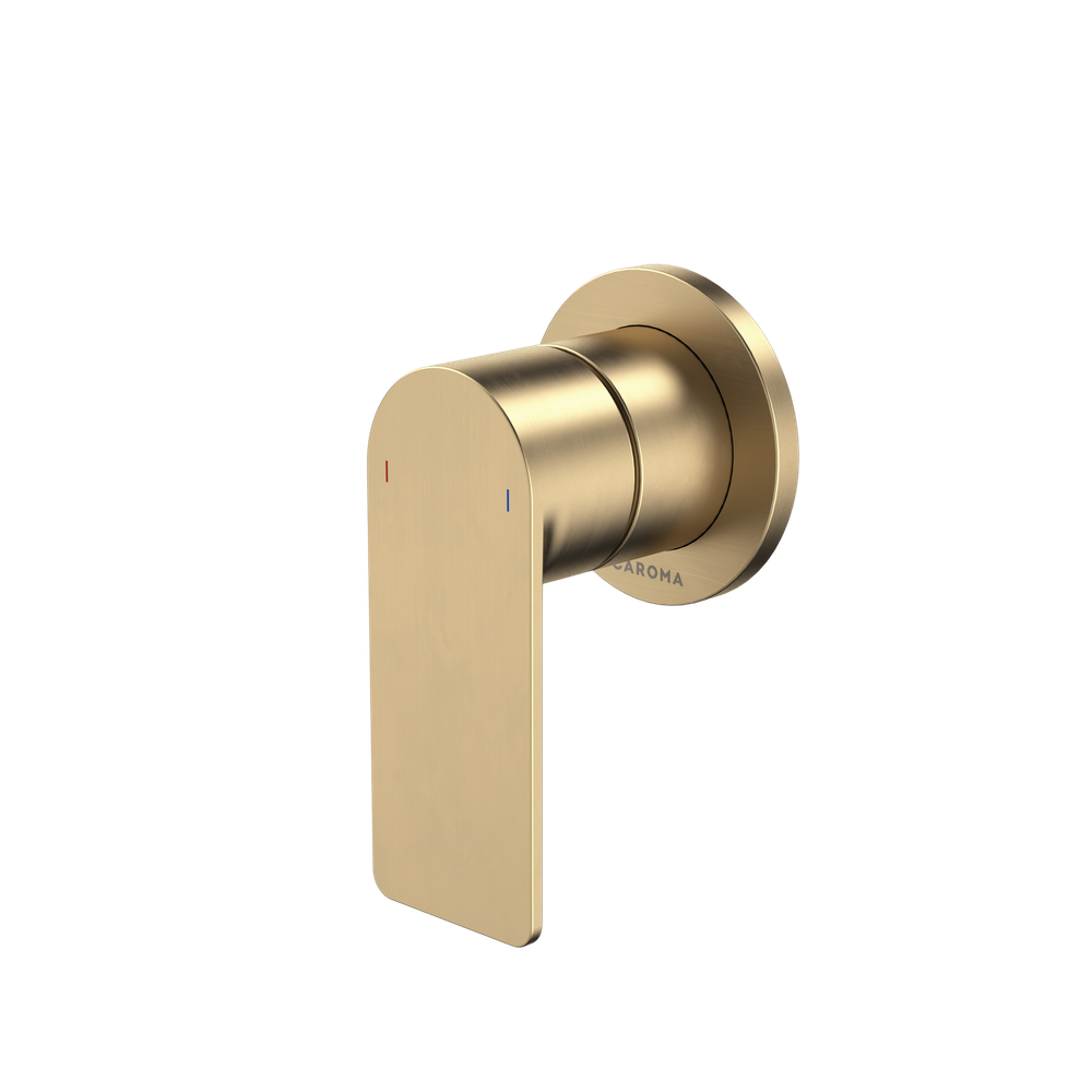 Urbane II Bath/Shower Mixer Round Cover Plate Brushed Brass