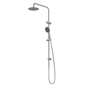 Urbane II Rail Shower with 200mm Overhead Brushed Nickel - Brushed Nickel