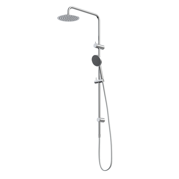 Urbane II Rail Shower with 200mm Overhead Chrome