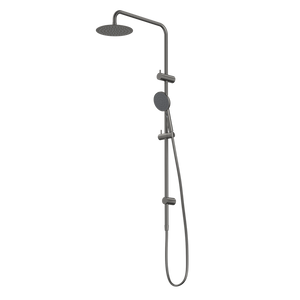 Urbane II Rail Shower with 200mm Overhead Gunmetal - Gunmetal