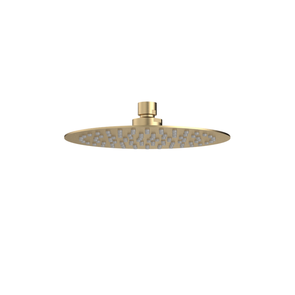 Urbane II 200mm Round Rain Shower Brushed Brass