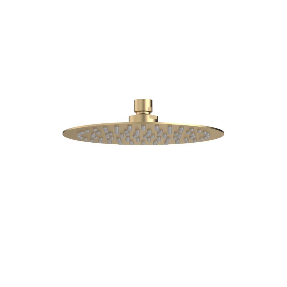 Urbane II 200mm Round Rain Shower Brushed Brass