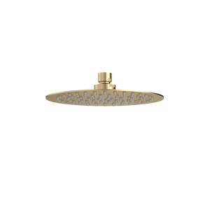 Urbane II 200mm Round Rain Shower Brushed Brass - Brushed Brass