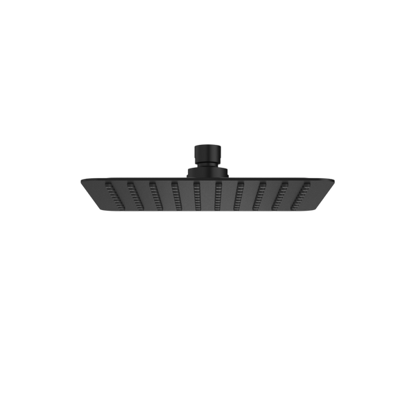 Urbane II 200mm Square Rain Shower Matte Black