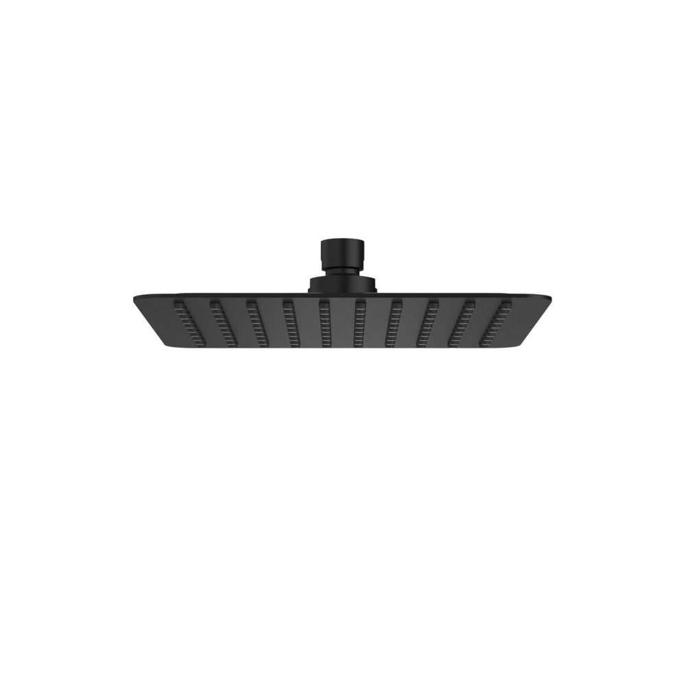 Urbane II 200mm Square Rain Shower Matte Black