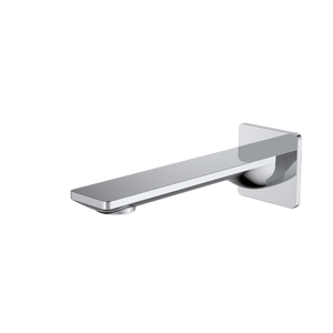 Urbane II 180mm Basin/Bath Outlet Square Cover Plate Chrome - Chrome