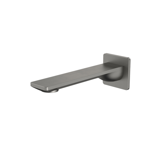 Urbane II 180mm Basin/Bath Outlet Square Cover Plate Gunmetal Lead Free