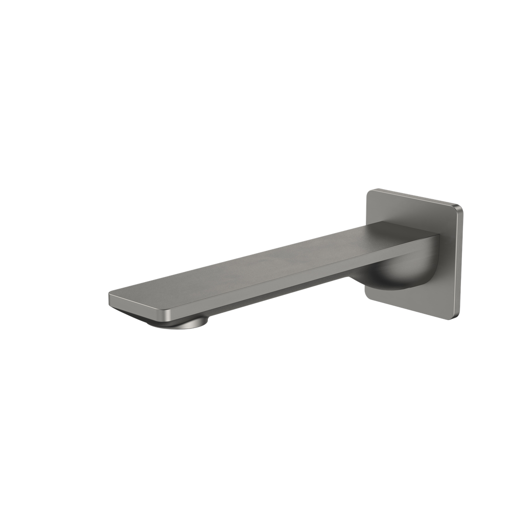 Urbane II 180mm Basin/Bath Outlet Square Cover Plate Gunmetal Lead Free