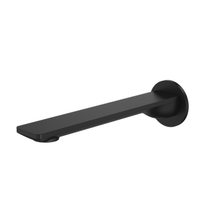 Urbane II 220mm Basin/Bath Outlet Round Cover Plate Matte Black - Matte Black