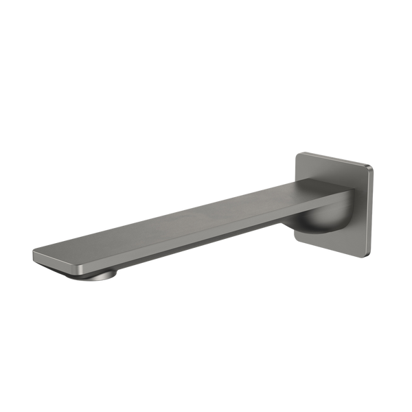 Urbane II 220mm Basin/Bath Outlet Square Cover Plate Gunmetal Lead Free
