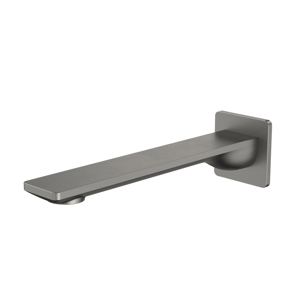 Urbane II 220mm Basin/Bath Outlet Square Cover Plate Gunmetal