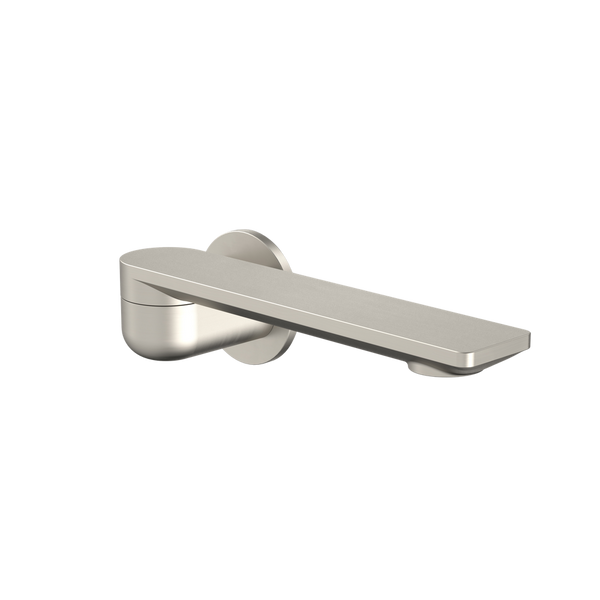 Urbane II 220mm Bath Swivel Outlet Round Cover Plate Brushed Nickel