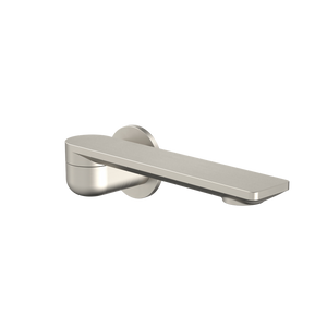 Urbane II 220mm Bath Swivel Outlet Round Cover Plate Brushed Nickel - Brushed Nickel