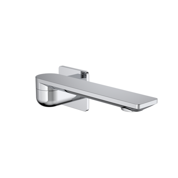 Urbane II 220mm Bath Swivel Outlet Square Cover Plate Chrome