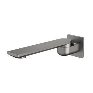 Urbane II 220mm Bath Swivel Outlet Square Cover Plate Gunmetal - Gunmetal