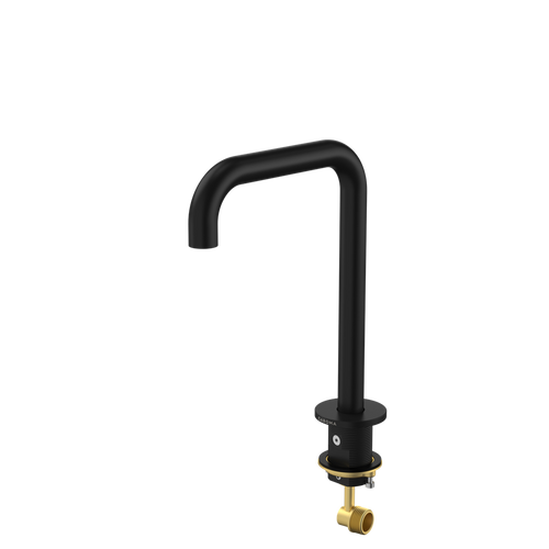 Urbane II Hob Swivel Outlet 150mm Matte Black