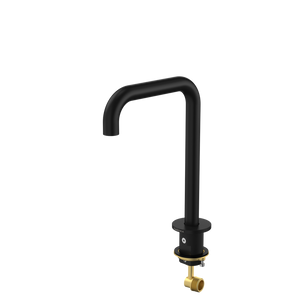 Urbane II Hob Swivel Outlet 150mm Matte Black - Matte Black