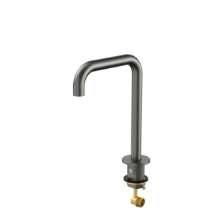 Urbane II Hob Swivel Outlet 150mm Gunmetal - Gunmetal