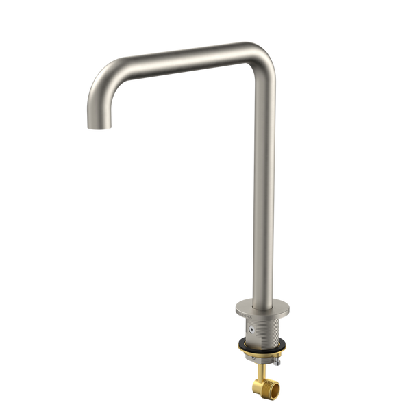 Urbane II Hob Swivel Outlet 210mm Brushed Nickel