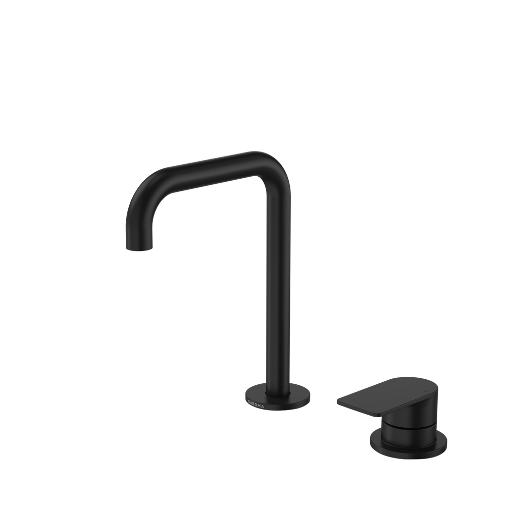 Urbane II Hob Basin Mixer Set 150mm Matte Black