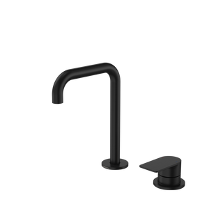 Urbane II Hob Basin Mixer Set 150mm Matte Black - Matte Black