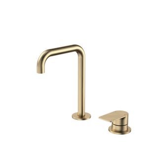 Urbane II Hob Basin Mixer Set 150mm Brushed Brass - Brushed Brass