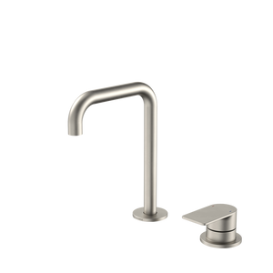 Urbane II Hob Basin Mixer Set 150mm Brushed Nickel - Brushed Nickel
