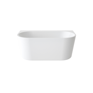 Urbane II 1400 Back To Wall Bath - White