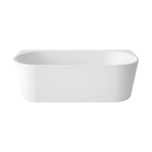 Urbane II 1800 Back To Wall Freestanding Bath - White