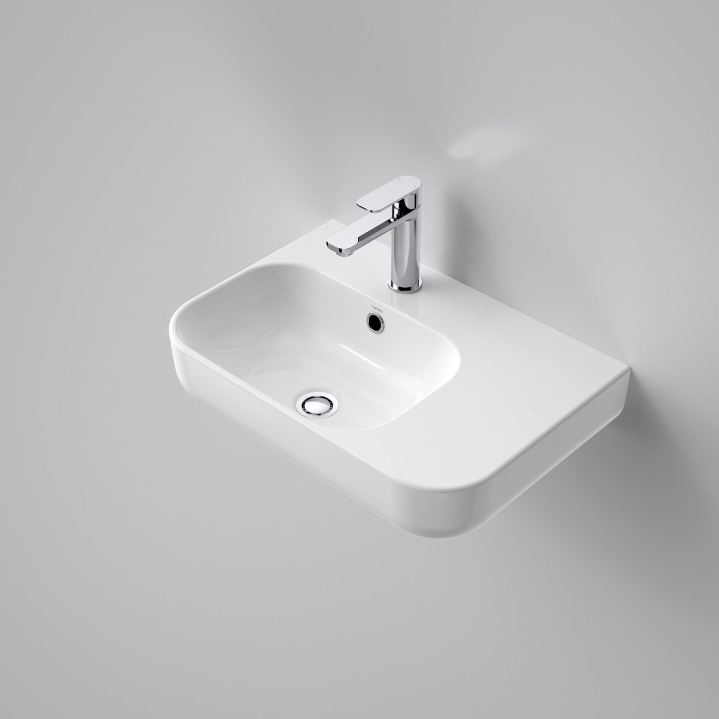 Luna Shelf Wall Basin with 1 Tap Hole