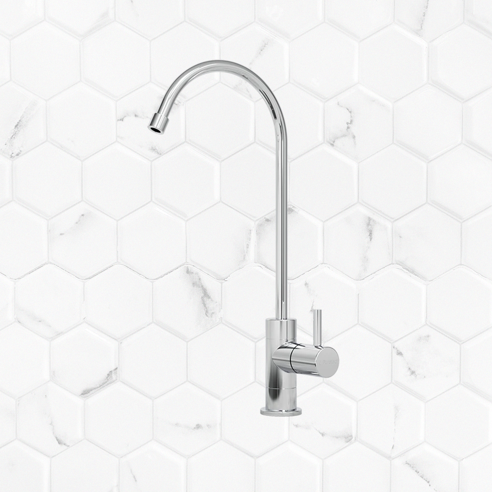 Designer Faucet High Loop 1/4 Turn Chrome