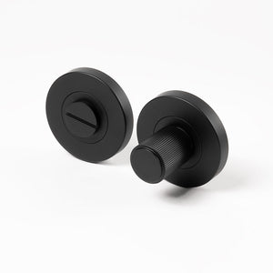 Fernando Linear Lock Set Matte Black - Matte Black