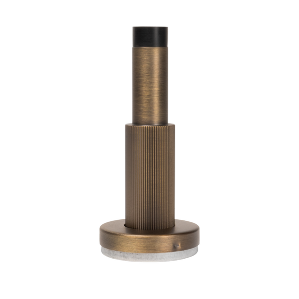 Wilma Linear Door Wall Stop Brushed Vintage Antique Brass