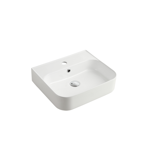 Dublin Wall Hung Basin White