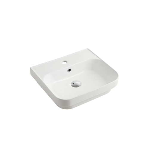 Dublin Inset Basin White