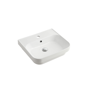 Dublin Inset Basin White - White