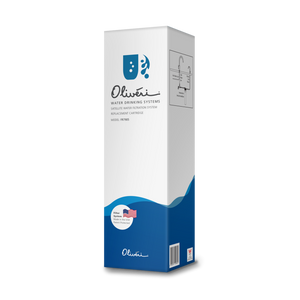 Satellite Or 3 Way Mixer Water Filtration System Replacement Cartridge White - White