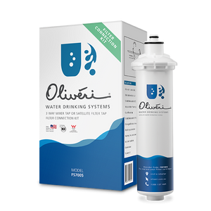 3 Way Filter Tap Or Satellite Tap Water Filtration System Chrome - Chrome