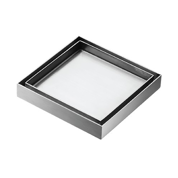 120x120mm Discreet Floor Waste Multi-Fit Outlet
