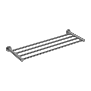 Mecca Towel Rack Brushed Gunmetal - Brushed Gunmetal