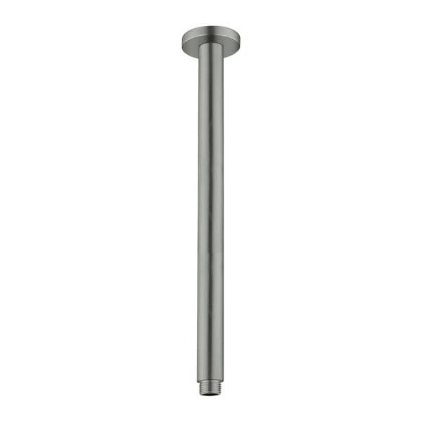 Round Ceiling Arm 300mm Gunmetal