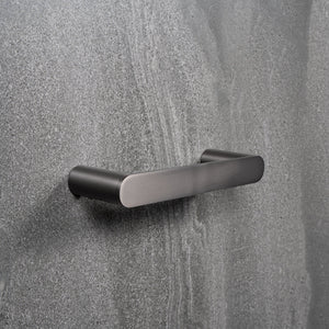 Ascari Brushed Gunmetal 220 Hand Towel Rail - Brushed Gunmetal