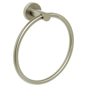 Venezia Towel Ring Brushed Nickel - Brushed Nickel