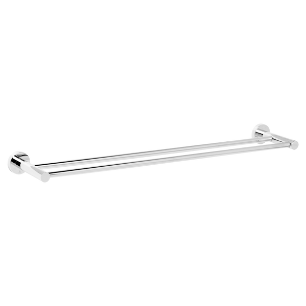 Venezia Double Towel Rail 600mm Chrome