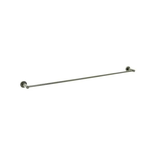 Venezia Single Towel Rail 900mm Brushed Nickel